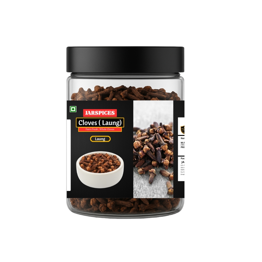 JarSpices Cloves Laung whole spice front view